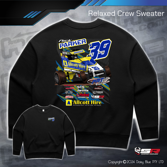 Relaxed Crew Sweater - Nick Parker