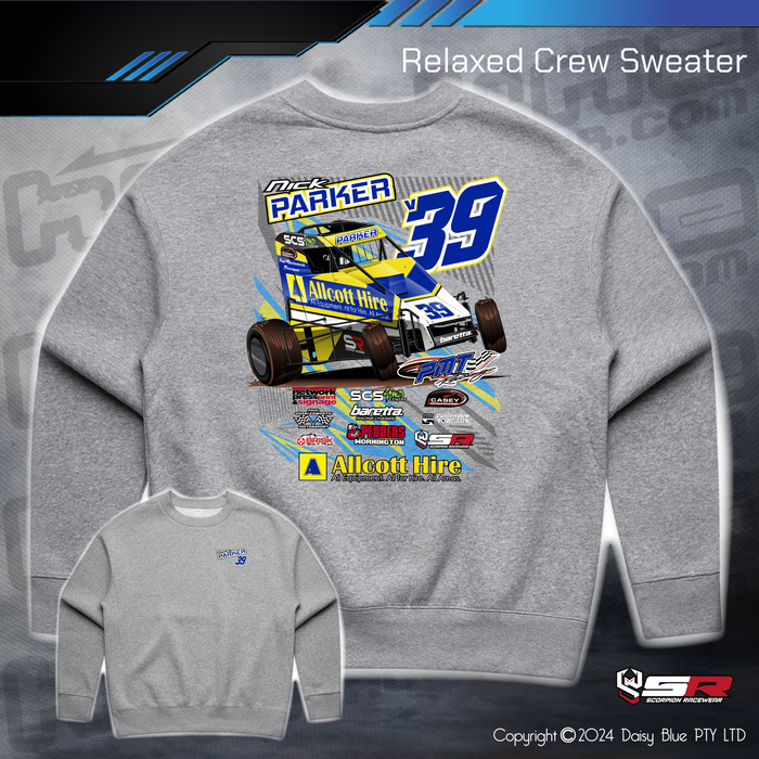 Relaxed Crew Sweater - Nick Parker