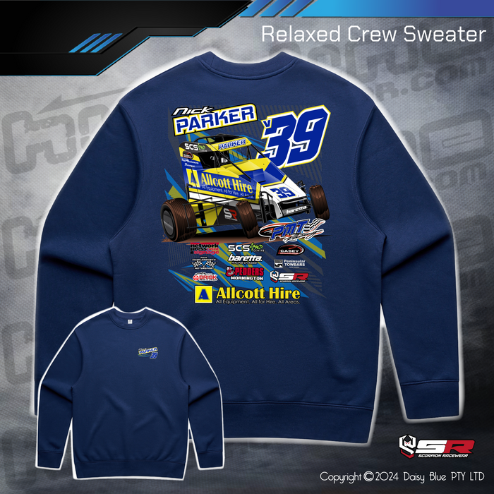 Relaxed Crew Sweater - Nick Parker