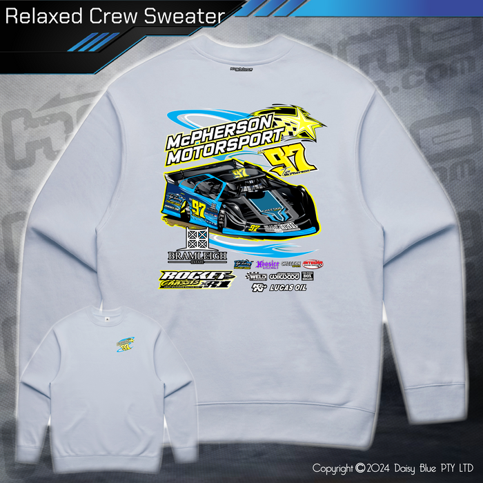 Relaxed Crew Sweater - Tim McPherson