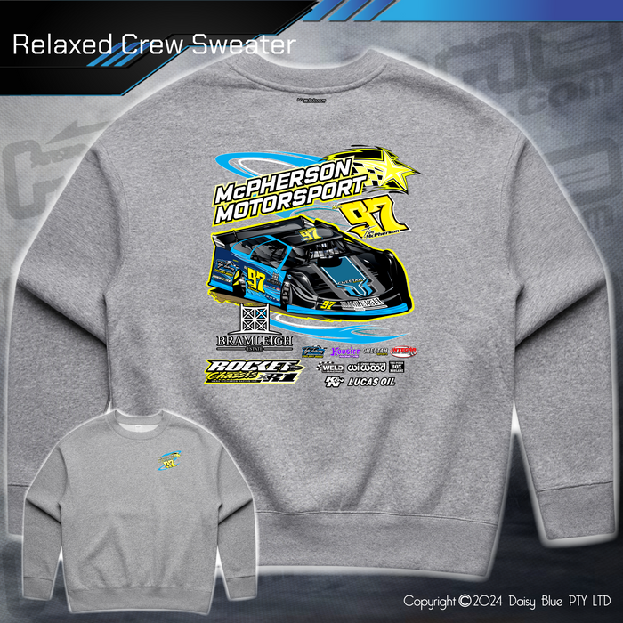 Relaxed Crew Sweater - Tim McPherson
