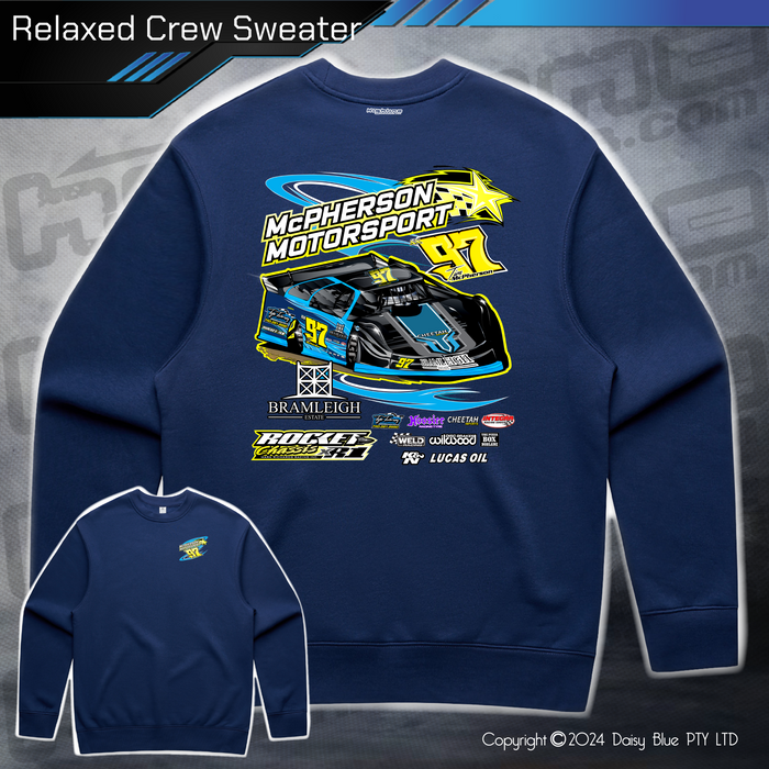 Relaxed Crew Sweater - Tim McPherson