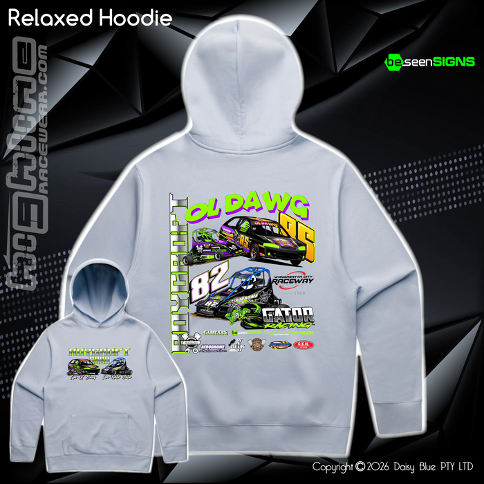 Relaxed Hoodie - Roycroft Brothers
