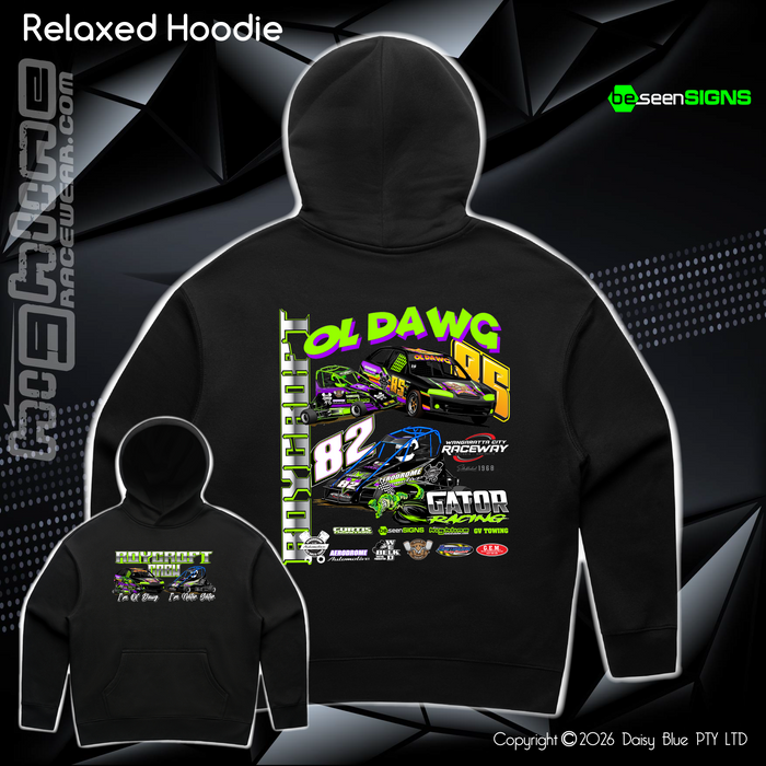 Relaxed Hoodie - Roycroft Brothers