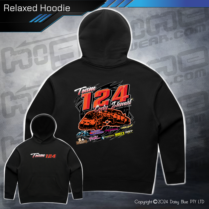 Relaxed Hoodie - Team 124