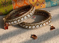 Royal Polki Glow Single Bangle Bracelet
