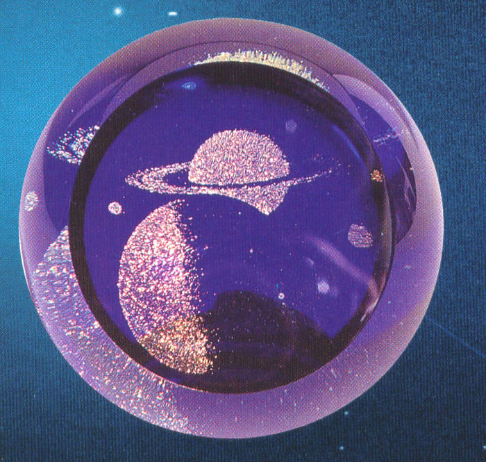 Saturn Paperweight