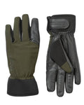 Olive Coloured Sealskinz Fordham Waterproof All Weather Hunting Glove on white background #colour_olive