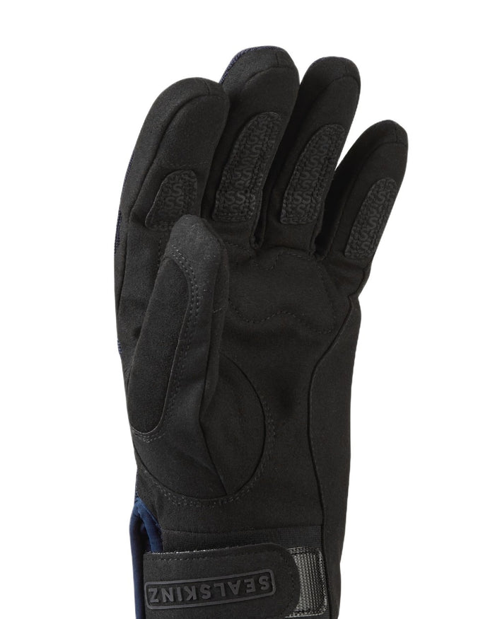 Olive Coloured Sealskinz Howe Waterproof All Weather Multi-Activity Glove on white background #colour_olive