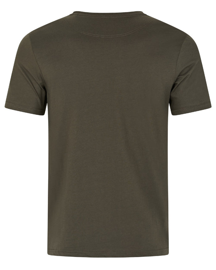 Pine Green Military Olive Grape Leaf Coloured Seeland Mens 3-Pack T-Shirt on white background #colour_pine-green-military-olive-grape-leaf