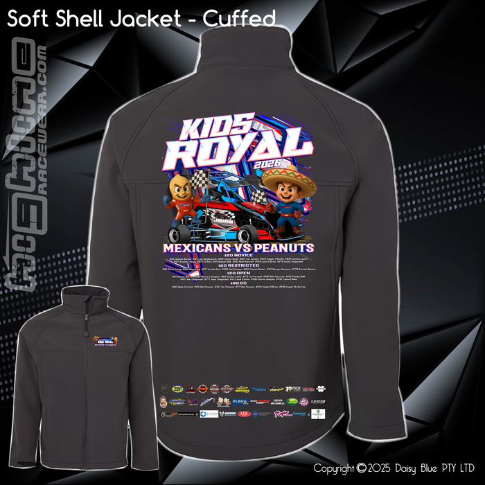 Soft Shell Jacket - JQMV Kids Royal 2026