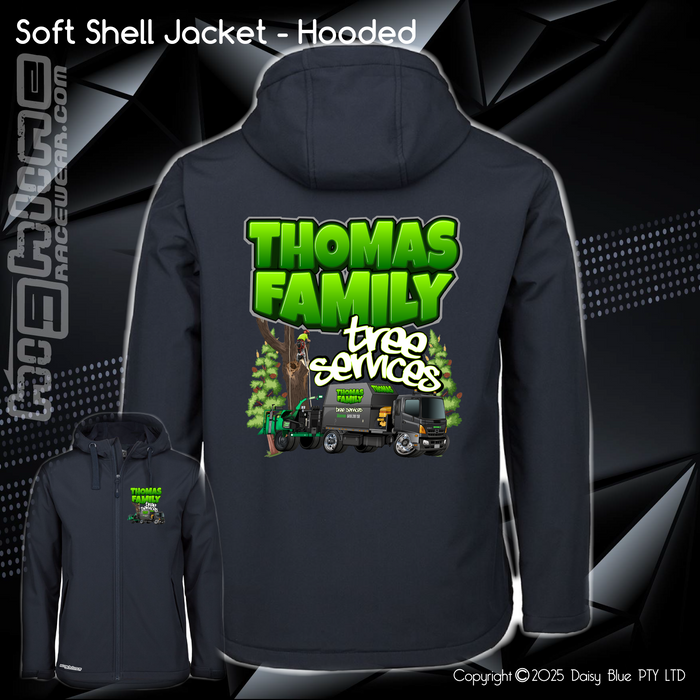 Soft Shell Jacket - Thomas Family Tree Services