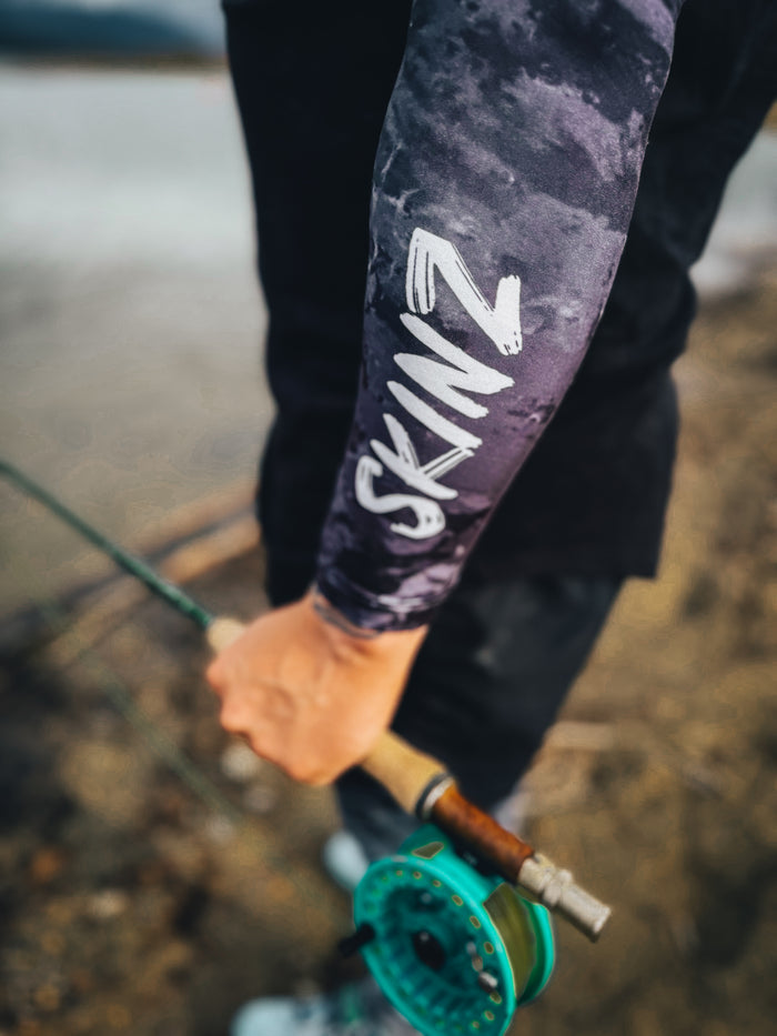 SolarFlexz UVPro - Arm Shieldz - Black Vapor Camo
