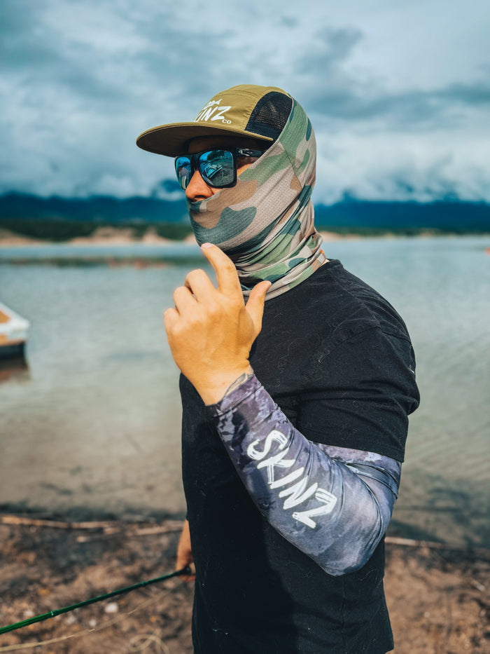SolarFlexz UVPro - Arm Shieldz - Black Vapor Camo