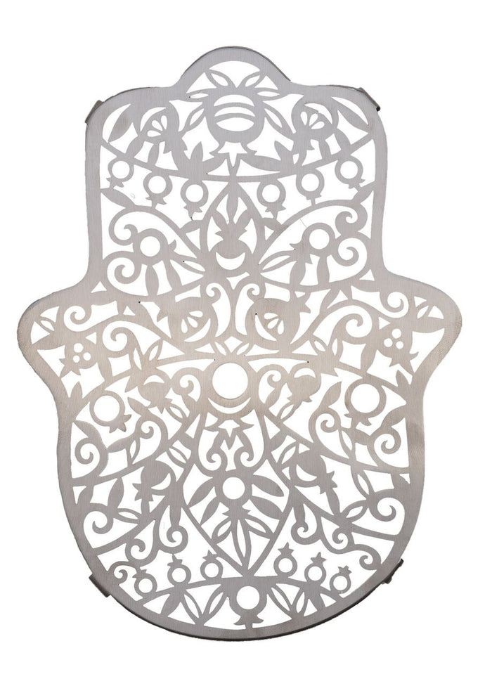 Stainless Steel Lasercut Hamsa Trivet