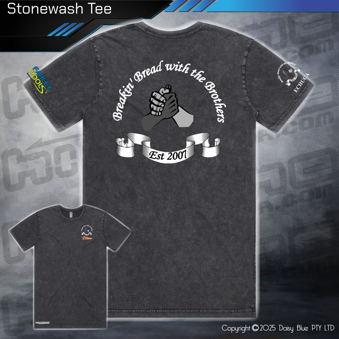 Stonewash Tee - Breakin' Bread with the Brothers