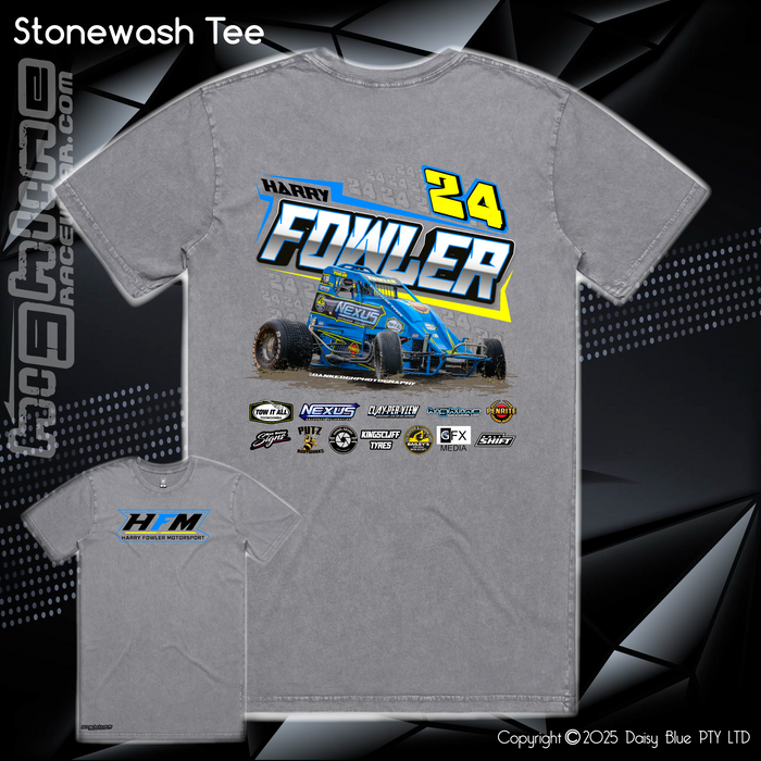 Stonewash Tee - Harry Fowler