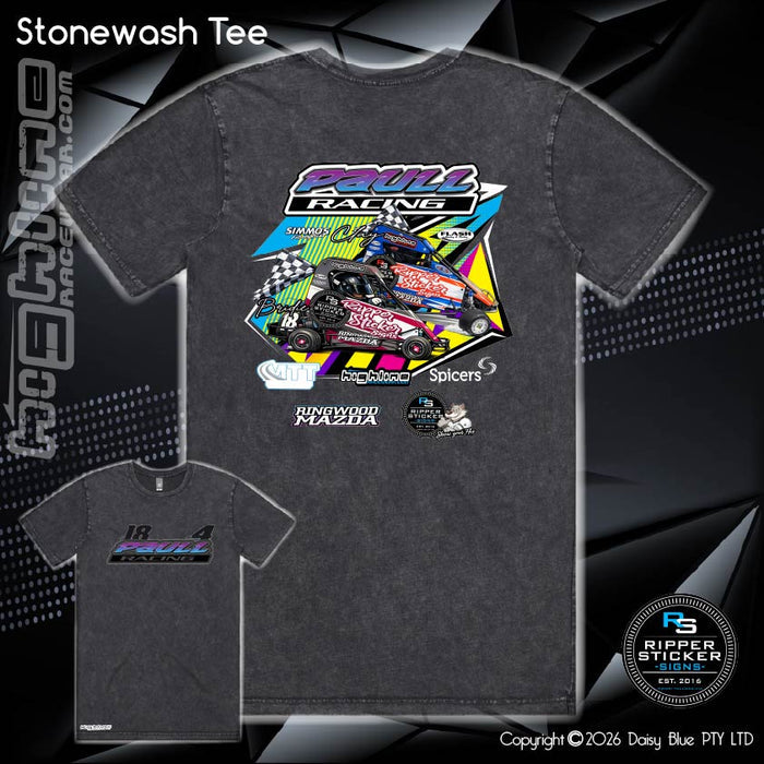 Stonewash Tee - Paull Racing