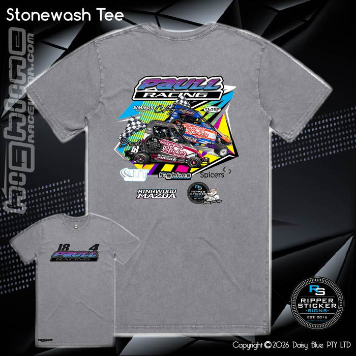 Stonewash Tee - Paull Racing