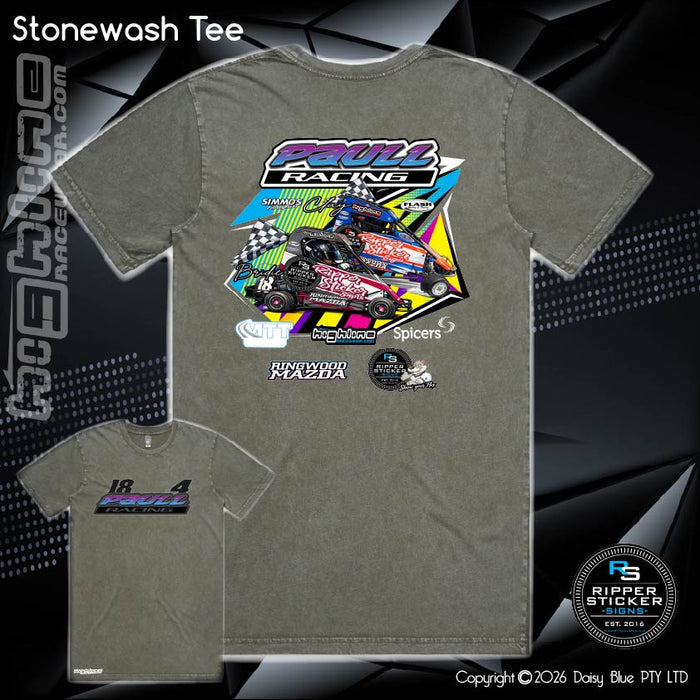 Stonewash Tee - Paull Racing