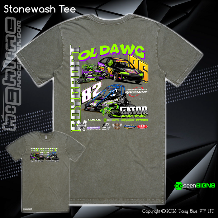 Stonewash Tee - Roycroft Brothers