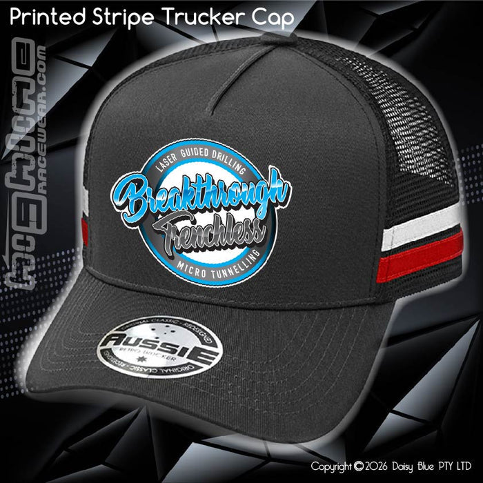 STRIPE Trucker Cap - Breakthrough Trenchless