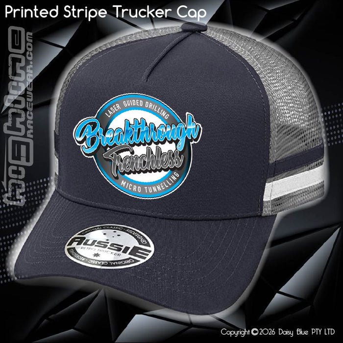 STRIPE Trucker Cap - Breakthrough Trenchless