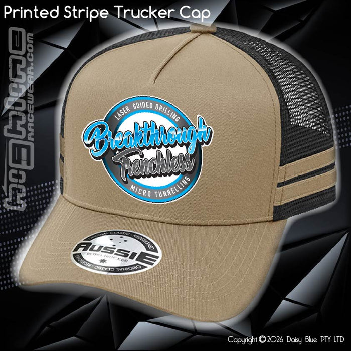STRIPE Trucker Cap - Breakthrough Trenchless