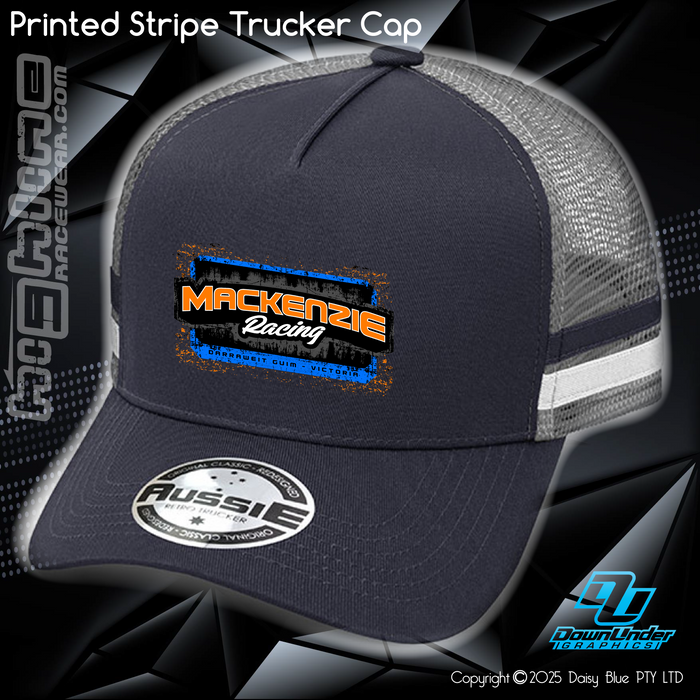 STRIPE Trucker Cap - Dave Mackenzie