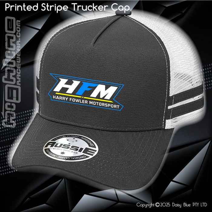 STRIPE Trucker Cap - Harry Fowler
