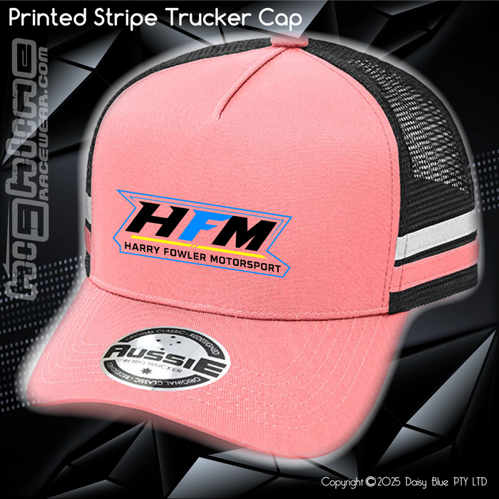 STRIPE Trucker Cap - Harry Fowler
