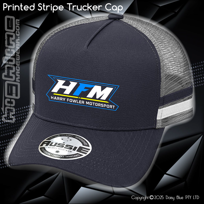 STRIPE Trucker Cap - Harry Fowler