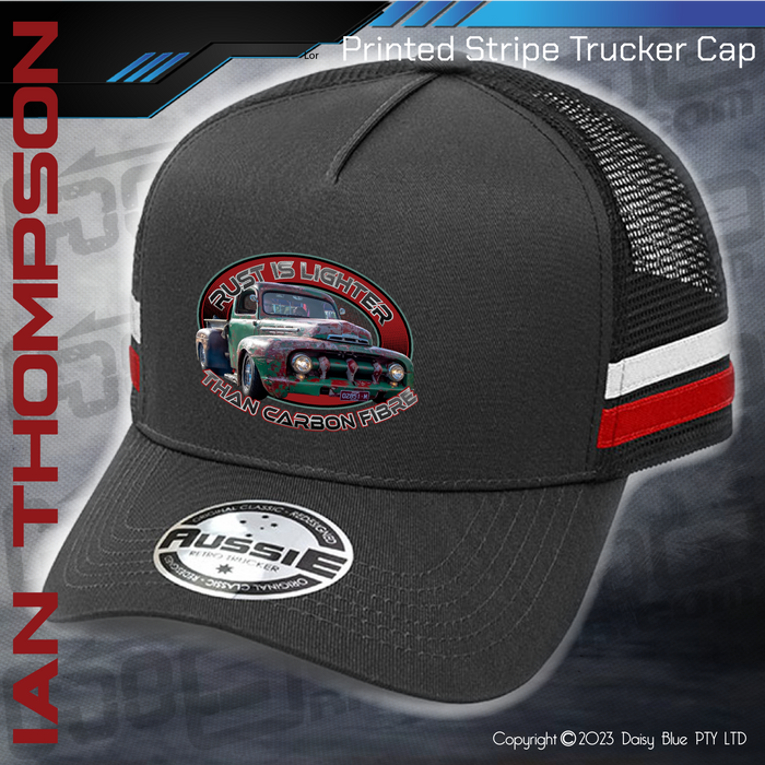 STRIPE Trucker Cap - Ian Thomsen