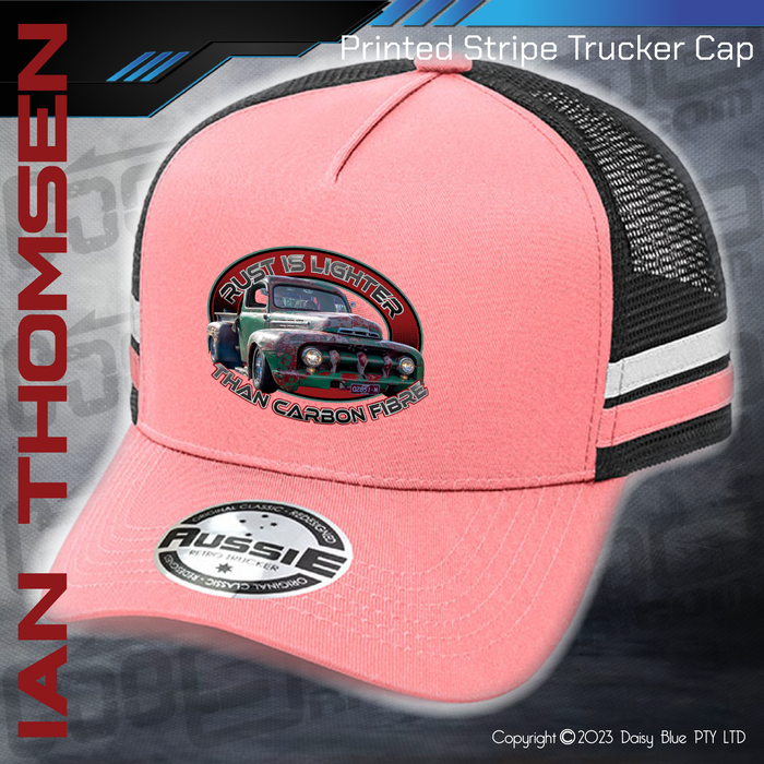 STRIPE Trucker Cap - Ian Thomsen