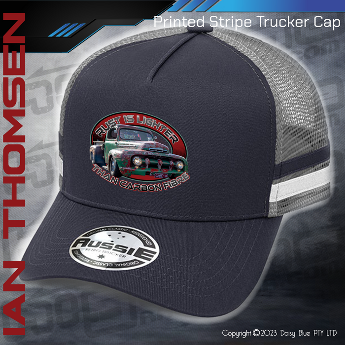 STRIPE Trucker Cap - Ian Thomsen