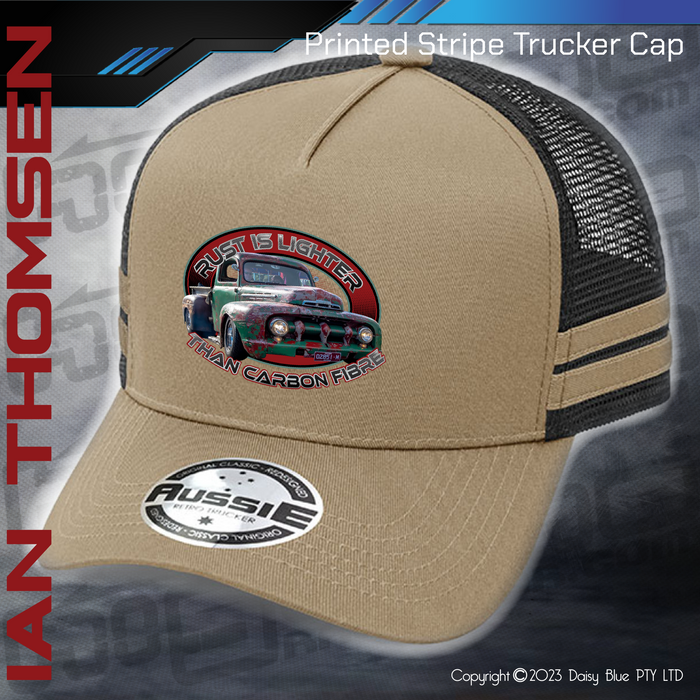STRIPE Trucker Cap - Ian Thomsen