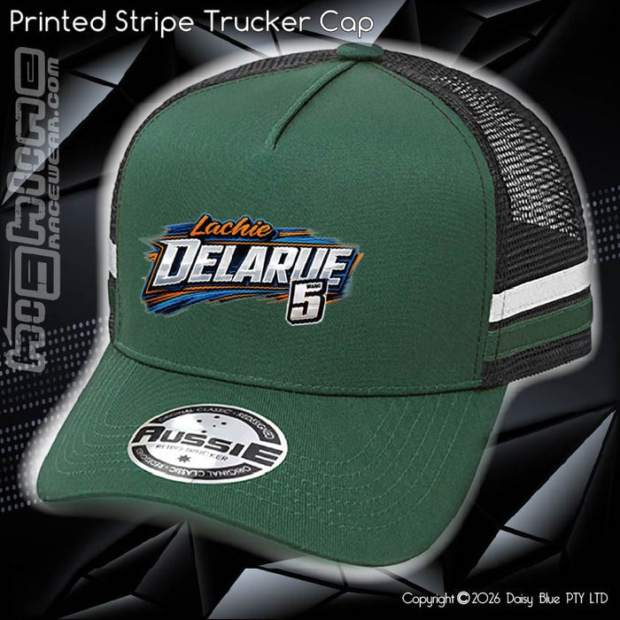 STRIPE Trucker Cap - Lachie Delarue