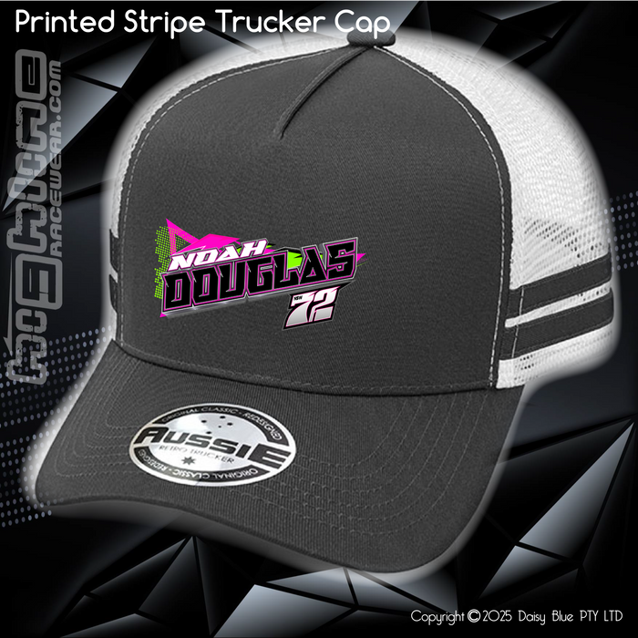 STRIPE Trucker Cap - Noah Douglas