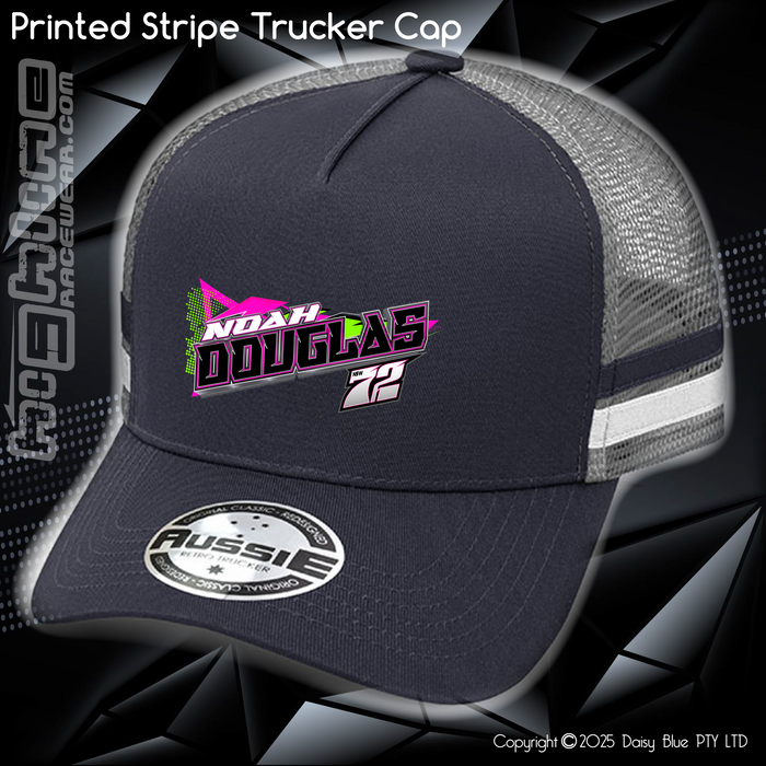STRIPE Trucker Cap - Noah Douglas