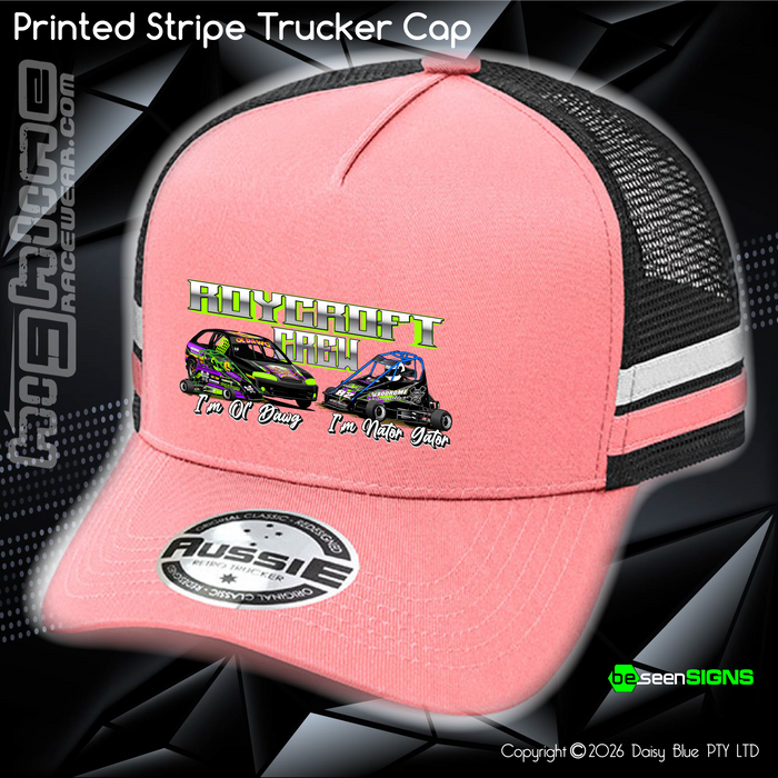 STRIPE Trucker Cap - Roycroft Brothers