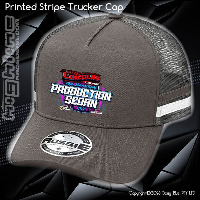 STRIPE Trucker Cap - SSA NATIONAL PROD SEDAN TITLE 2026
