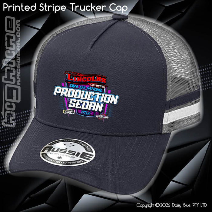 STRIPE Trucker Cap - SSA NATIONAL PROD SEDAN TITLE 2026