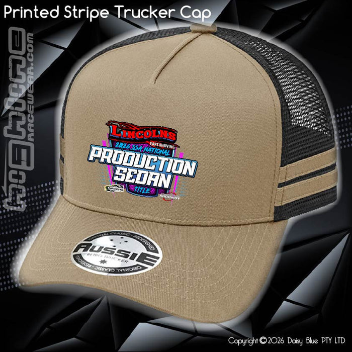 STRIPE Trucker Cap - SSA NATIONAL PROD SEDAN TITLE 2026