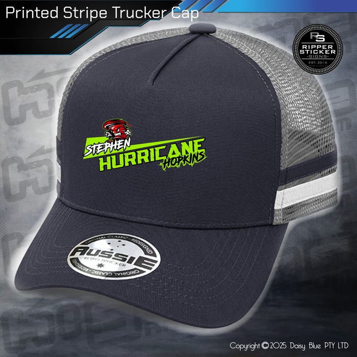 STRIPE Trucker Cap - Stephen 'Hurricane' Hopkins