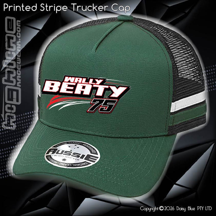 STRIPE Trucker Cap - Wally Beaty