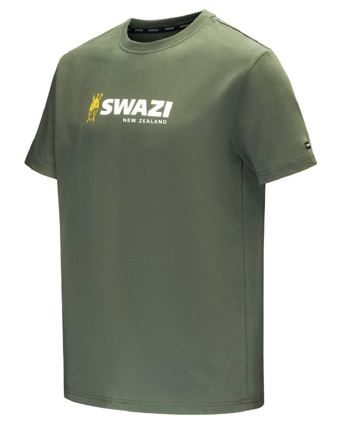 Ranger coloured Swazi Womens Swazi Tee on white background #colour_ranger