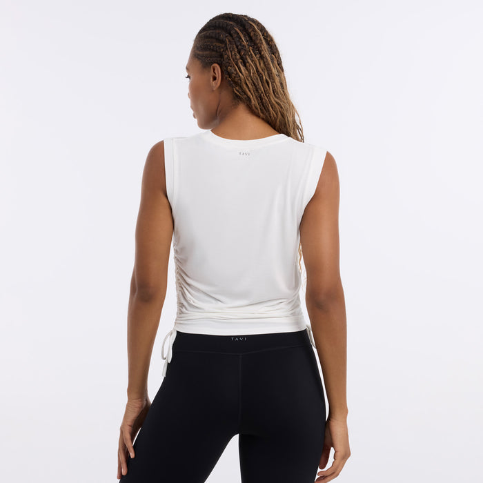 TaviLuxe® Crop Side Tie Tank | Tops > Tanks | Tavi – Tavi Active