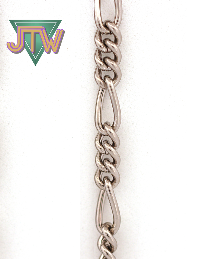 Titanium Bracelet - Figaro Chain