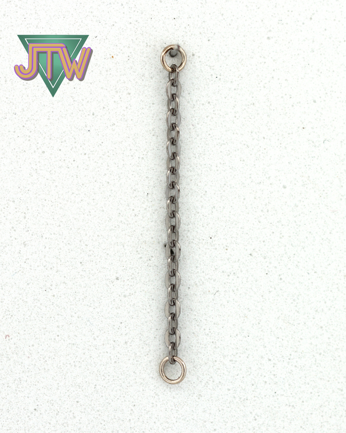 Titanium Flat Cable Chain - 1.8mm