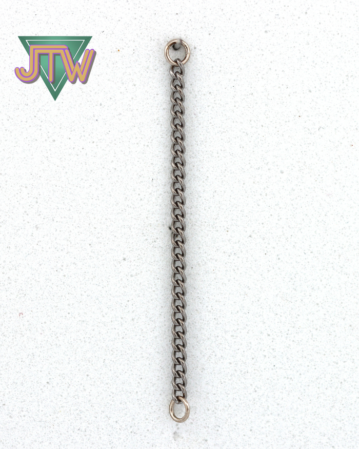 Titanium Small Curb Chain
